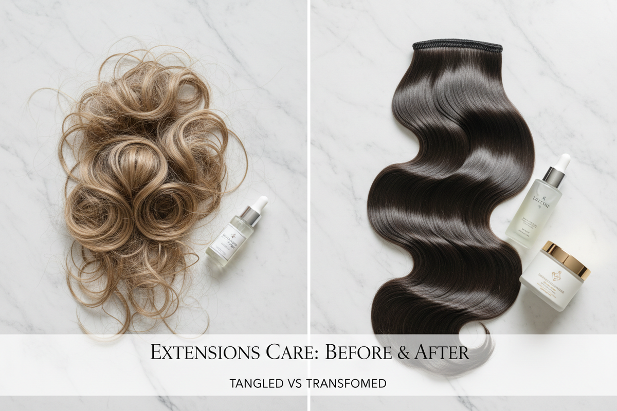 Extension Care Mistakes That Ruin Expensive Hair