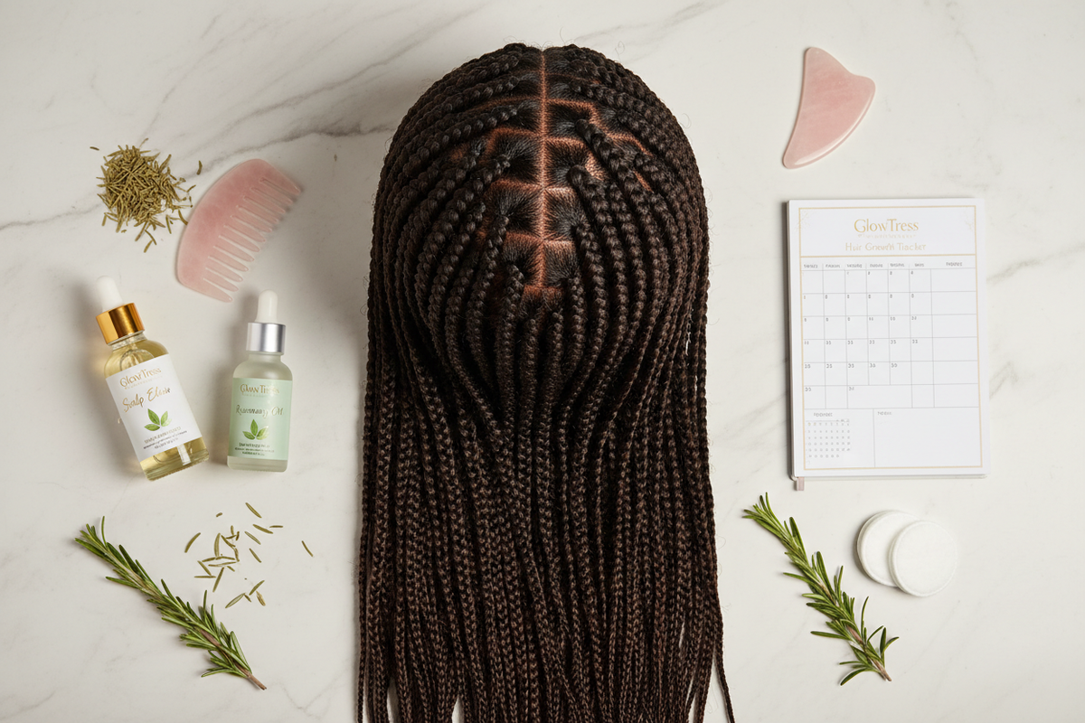 Hair Growth Routine for Protective Hairstyles: Maximize Growth While Protected