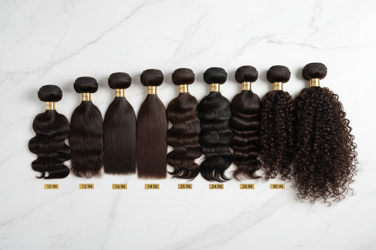 Hair Bundle Length Guide: How to Choose the Perfect Inch for Your Look