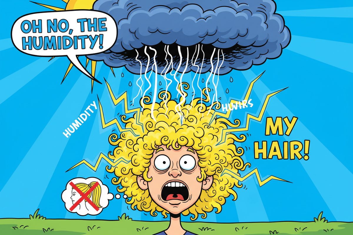 Why Your Hair Gets Frizzy After Humidity (The Science Explained)
