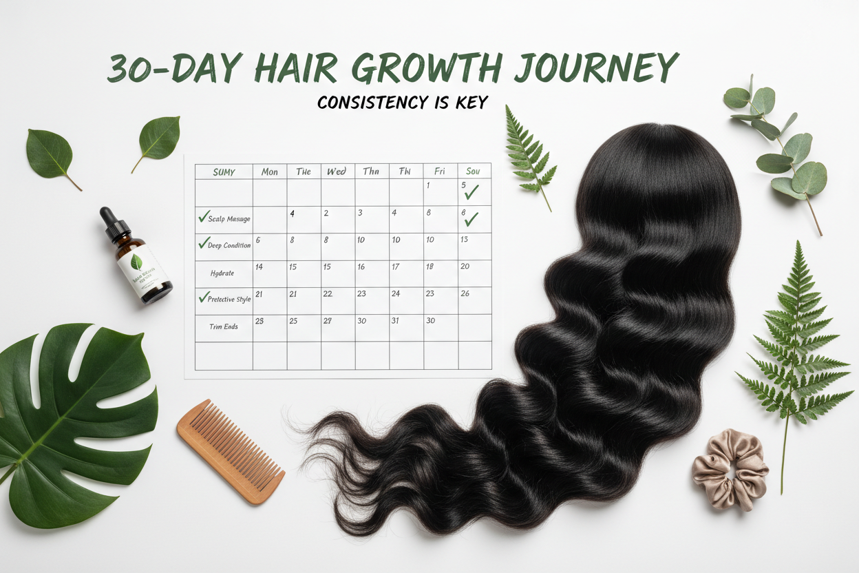 Hair Growth Routine That Actually Works in 30 Days