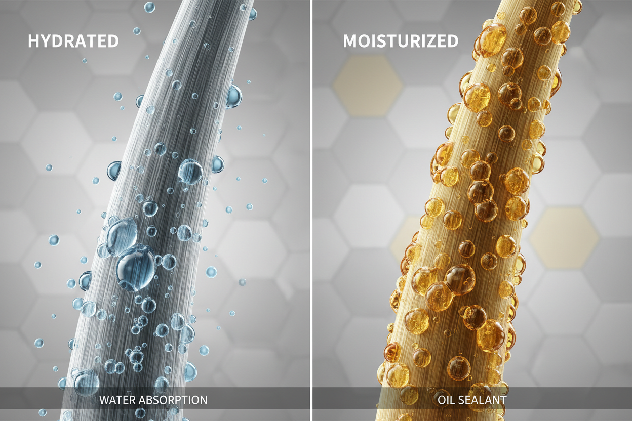 Hair Hydration vs. Moisture: Understanding the Difference for Healthier Hair