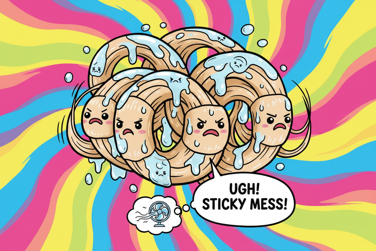 Why Your Hair Feels Sticky After Sweating (And How to Fix It)