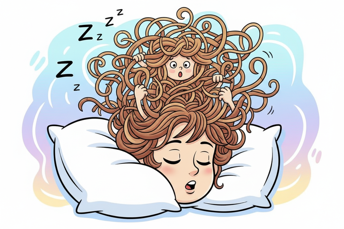 Why Your Hair Gets Tangled During Sleep (And How to Stop It)