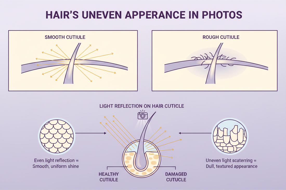 Why Your Hair Looks Uneven in Photos (And How to Fix It)