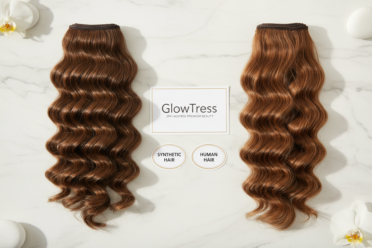 Synthetic vs Human Hair Extensions: The Real Difference