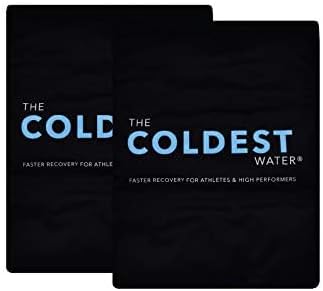 Coldest Gel Ice Pack, Reusable Flexible Ice Packs for Injuries, Multipurpose Hot Cold Therapy for Knee, Arm, Shoulder, Back (14" x 11" (Pack of 2))