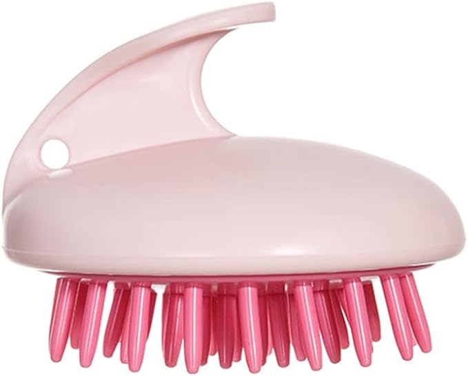 Hair Washing Brush, Scalp Cleaning Anti Itch Brush Pink