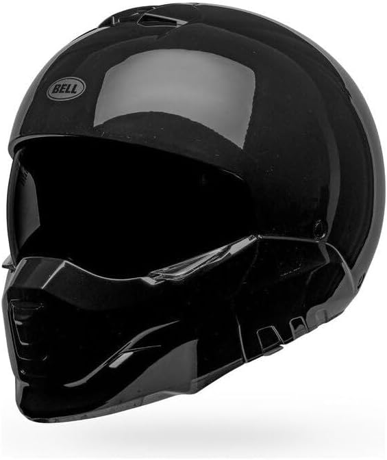 Bell Moto Broozer Gloss Black Large