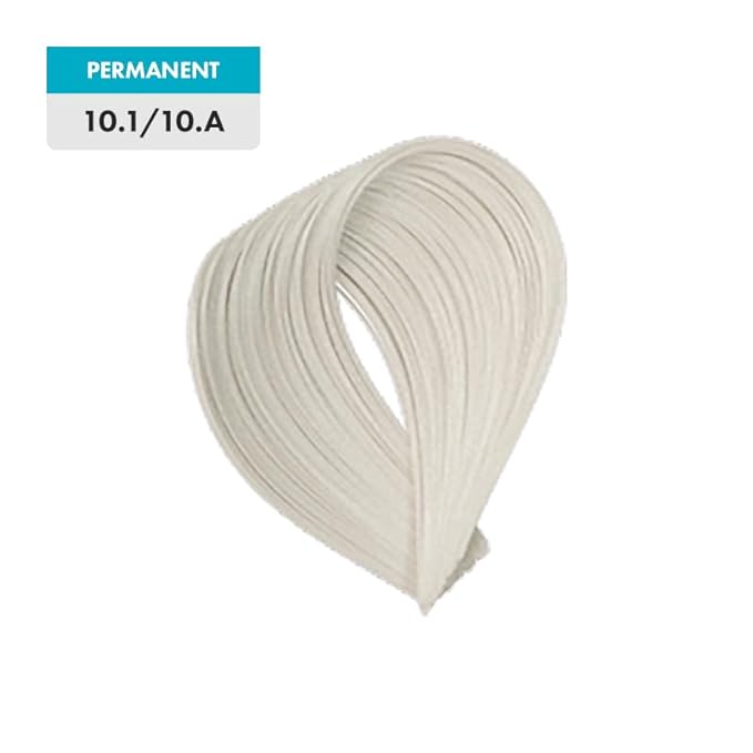 Hair Bar NYC Professional Permanent Hair Colors 10.1/10.A Lightest Blonde Ash. Intense & Bright Color Long-Lasting | Shiny Hair, Soft to Touch 3.4oz 100ml Made in Italy