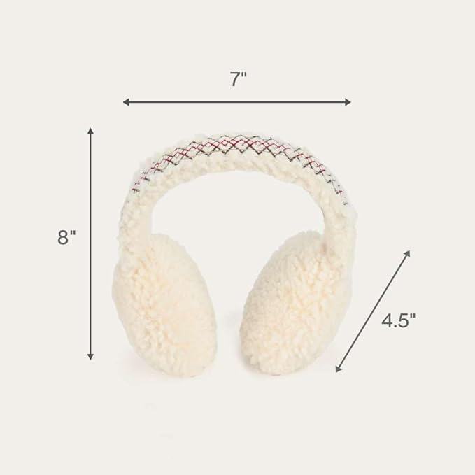 C.C Soft Winter Warm Adjustable Headband Ear Warmer Earmuffs