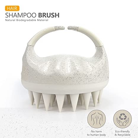Sndyi 2 Pcs Scalp Massager Shampoo Brush, Scalp Scrubber with Soft Silicone Bristles, Scalp Exfoliator for Dandruff Removal, Scalp Massager for Hair Growth, Wet Dry Hair Brush for Scalp Care
