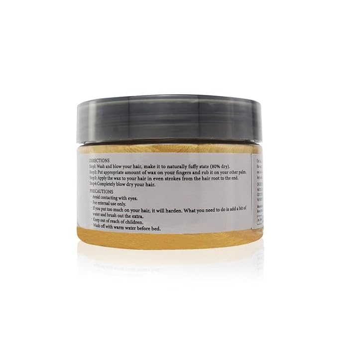 SOVONCARE Gold Temporary Hair Color Wax Washable Hair Dye for Men & Women, All-Day Hold Disposable Hair Styling Clays for Party, Cosplay & Daily 4.23 oz
