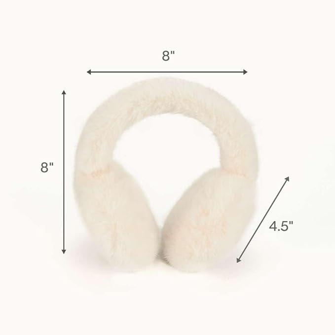 C.C Soft Winter Warm Adjustable Headband Ear Warmer Earmuffs