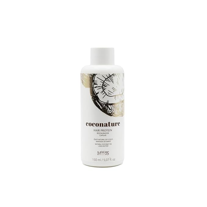 Hair Protein | Formaldehyde-Free Smoothing Treatment with Natural Coconut Oil & Shea Butter | Deep Repair, Frizz Control, Shine & Volume Reduction