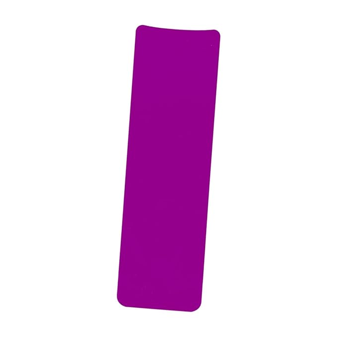 Generic Acrylic Hair Dyeing Board, Highlighting Board, Balayage Board,Hair Dye Sectioning Board for Barber, Shop, DIY, Violet, 40x12cm