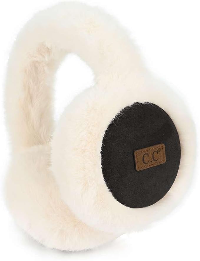 C.C Soft Winter Warm Adjustable Headband Ear Warmer Earmuffs