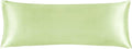 BEDELITE Satin Body Pillow Cover, Super Soft and Cooling Body Pillow Pillowcase for Hair and Skin, Breathable Silky Full Long Pillowcase Cover(20"x54", Gleam)