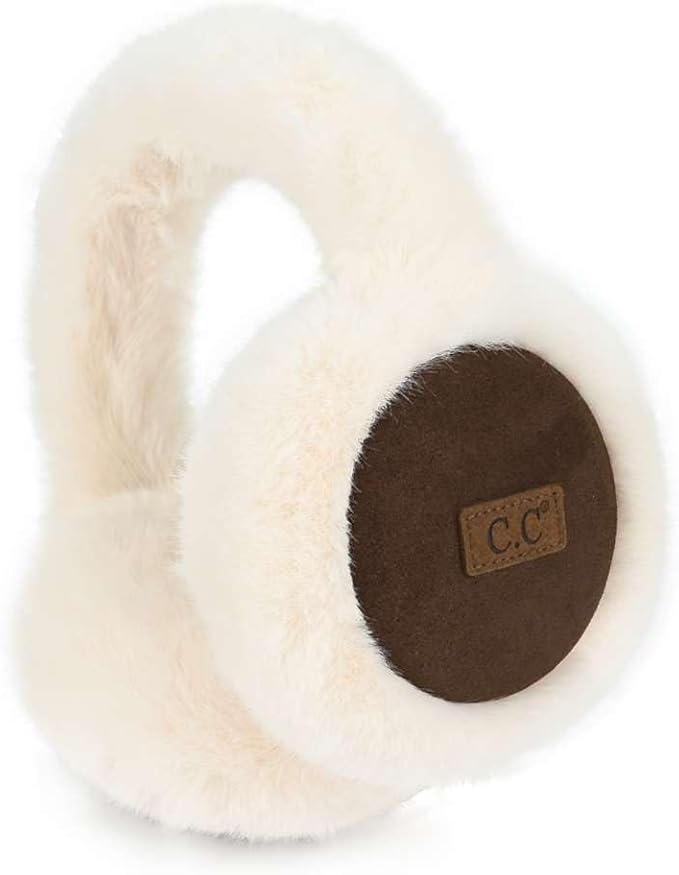 C.C Soft Winter Warm Adjustable Headband Ear Warmer Earmuffs