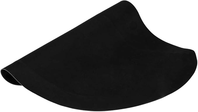 OmySalon 3'x2' Salon Floor Mat for Hair Stylist Anti Fatigue, Barber Standing Mats with Round Cut Out for Hair Styling Chair, Barbershop Spa Hairdressing Equipment