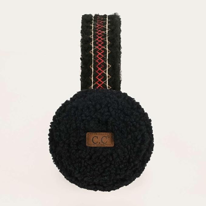 C.C Soft Winter Warm Adjustable Headband Ear Warmer Earmuffs