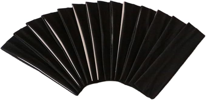 Sport Yoga Headbands,Pack of 14,Fashion Soft Elastic Polyester Sweatband Yoga Stretchy Headband for Women Man Girl