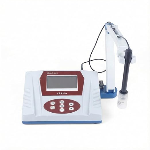 Fristaden Lab Benchtop pH Meter | USA Company | (Upgraded Glass Lab Electrode - 6501)
