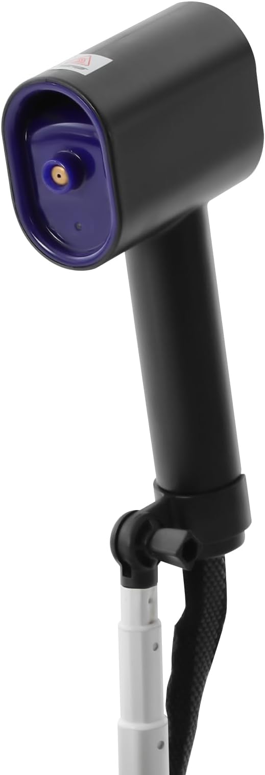 Nano Mist Hair Steamer, 1300W Multifunctional Professional Micro Mist Hair Processor w/ 360°Swivel Wheels & Control Panel,9-Gear Adjustable High Sealing Steamer for Hair Deep Care Repair Salon Spa