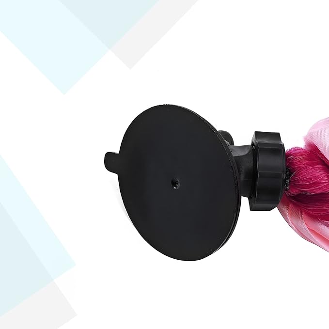 SEGO 1PCS/2PCS Helmet Pigtail Braids with Detachable Suction Cup Bowknot Ponytail Hair Many Colors (Helmet not Included)