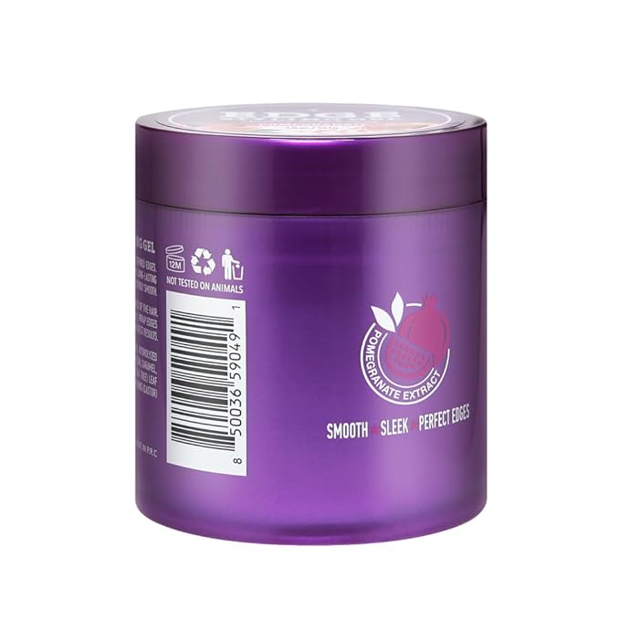 Nicole & Alyssa - Edge Control Gel 5oz - Pomegranate Extract, Long-Lasting Hold, No-Flake Formula, Sleek Finish