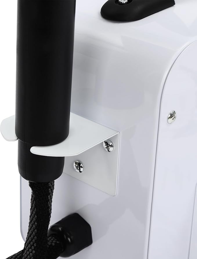 Nano Hair Steamer, 1300W Hairs Salon Steamer Spray Gun, Hair Salon Hair Face Care Spray w/11.8 OZ Water Tank, Professional Steamers Gun for Homes, Beauty Hospitals, Offices(White)