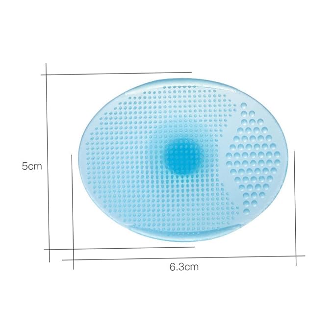 Baby Silicone Shampoo Scalp Brush Shower Body Bath Brush Suction Cup Infant Massage Washing Hair Brushes(2Pcs, Pink)