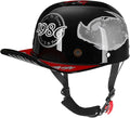 Baseball Style Cap Retro Motorcycle Helmet Unisex-Adult - DOT Approved