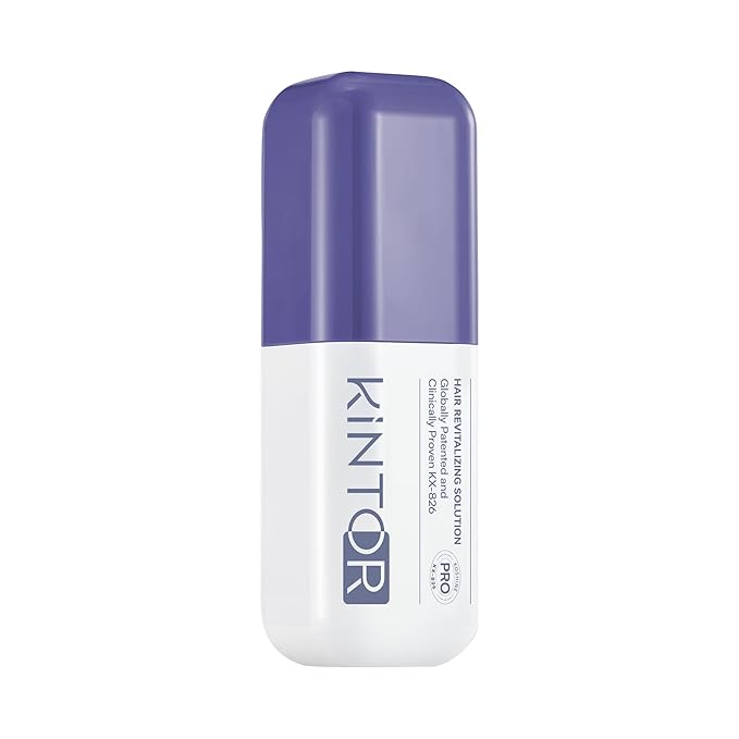 0.9% KX-826 KINTOR Hair Growth Spray,Strengthen Hair Nourish Hair follicles,Hair Care Products for Sparse Hair and Oily Hair Men&Women,60ml,Pro