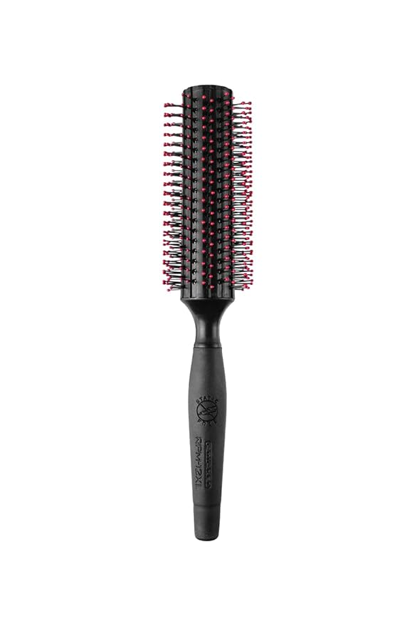 Cricket Static Free RPM 12XL Row Round Hair Brush - Effortless Curling, Blow-Drying, and Styling, Ideal for Adding Volume and Creating Smooth Finishes, All Hair Types