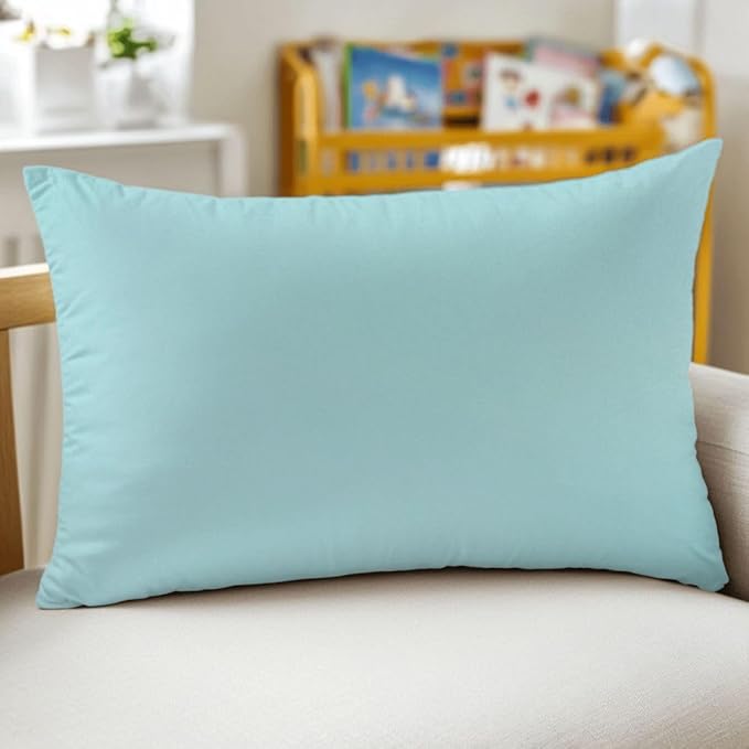 Silky Smooth Satin Zipper Bed Pillowcases Cooling,Anti-Frizz,and Gental on Skin Pack of 2 (Aqua Green, Standard (20x26))