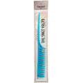 DONNA Extra Long Tail Comb – Wide Tooth Styling Comb with Long Handle for Parting, Sectioning & Braiding – Anti-Static Pastel Hair Comb for Natural & Curly Hair (BLUE)