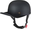 Baseball Style Cap Retro Motorcycle Helmet Unisex-Adult - DOT Approved