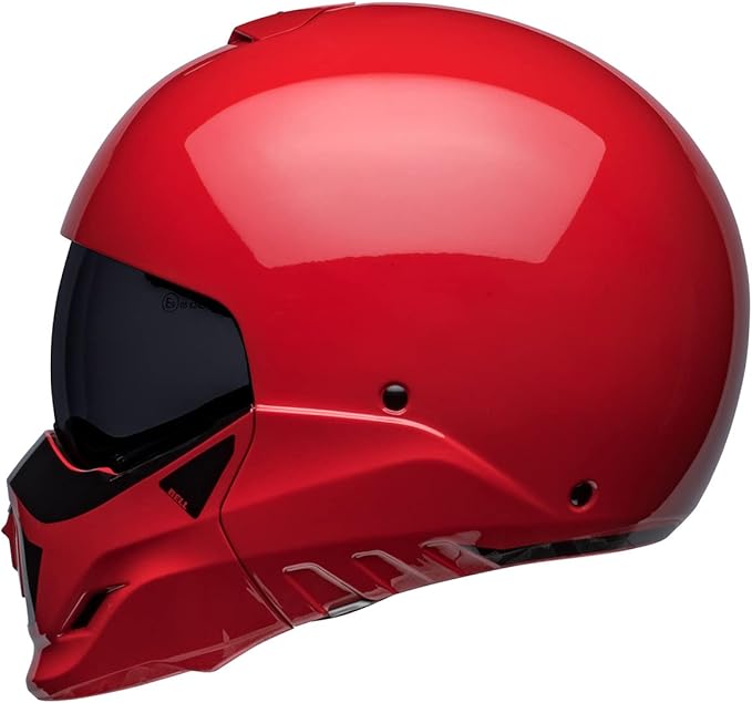 Bell Broozer Helmet (Duplet Gloss Red - Small)