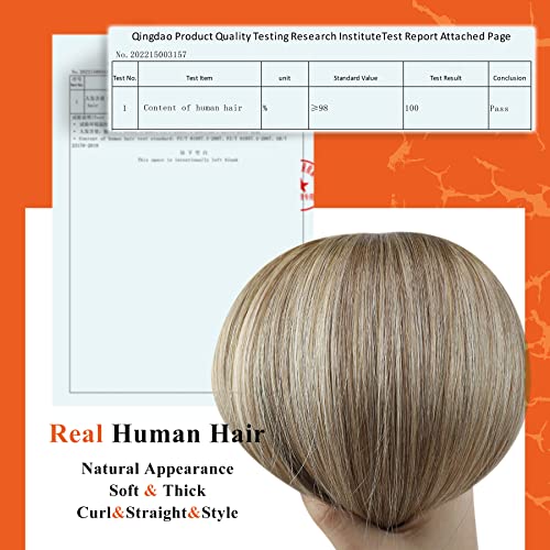 Full Shine Tape in Hair Extensions 22Inch Skin Weft Tape in Color Dark Brown 3 Fading to 8 and 22 Blonde Seamless Remy Invisible Natural Human Hair Extension 20Pcs for Women 50Gram Soft