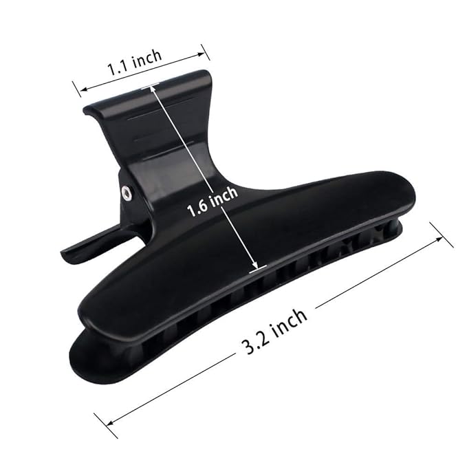 Ondder Hair Clips - Butterfly Hair Clamps, Claw Clips for Styling, Cutting, Coloring, Pro Salon Accessories for Women and Girls