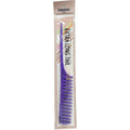 DONNA Extra Long Tail Comb – Wide Tooth Styling Comb with Long Handle for Parting, Sectioning & Braiding – Anti-Static Pastel Hair Comb for Natural & Curly Hair (PURPLE)
