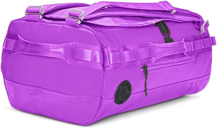 Baboon to the Moon Go-Bag Small 40L – Detachable Straps, Small Duffle Bag for Travel, Gym Bag for Women, Mens Travel Bag, Duffel Bags for Traveling, Travel Duffel Bags for Women (Electric Purple)
