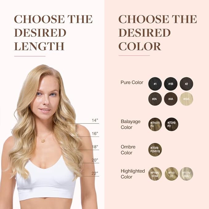 GOO GOO Clip in Hair Extensions Real Human Hair, Remy Human Hair Extensions Clip ins for Women, Natural Human Hair, 16inch 110g 7Pcs, 16/22 Light Blonde Highlighted Golden Blonde