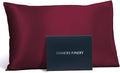 Fishers Finery 25mm 100% Pure Mulberry Silk Pillowcase (Red King)