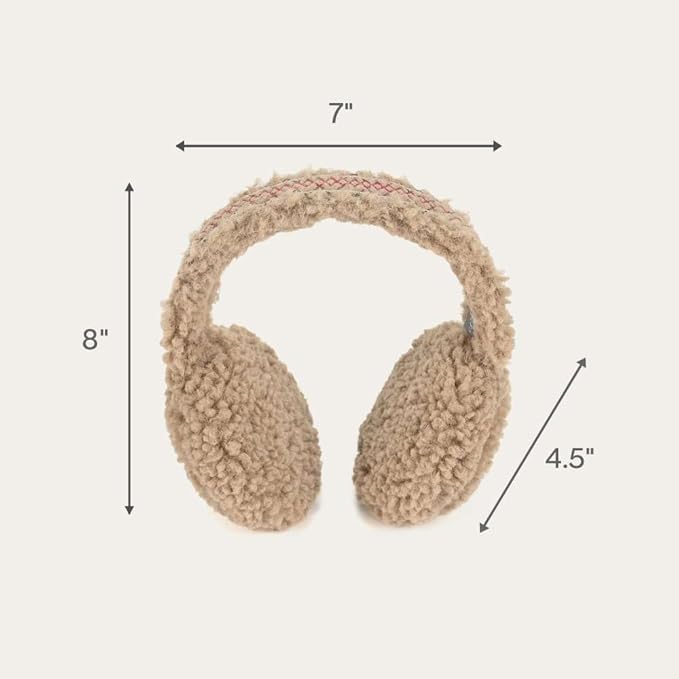 C.C Soft Winter Warm Adjustable Headband Ear Warmer Earmuffs