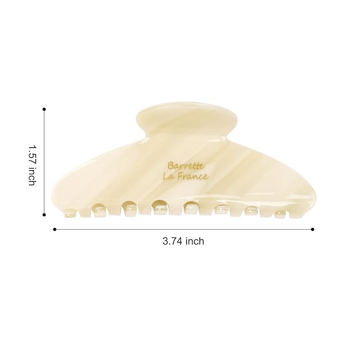 French Hair Clips Large Hair Claw Clips for Thick Hair Women Girls Tortoise Jaw Clips Strong Hold Durable French Banana Clip Accessories