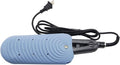 Heat Resistant Silicone Mat Pouch for Hair Styling Tools, Curling and Flat Irons Non-Slip Travel Cover, Small Portable Straightener Pad for Curler Wands Storage, Hot Waver (Blue)