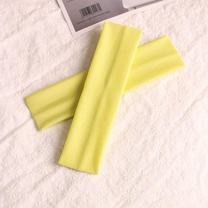 Sport Yoga Headbands,Pack of 14,Fashion Soft Elastic Polyester Sweatband Yoga Stretchy Headband for Women Man Girl