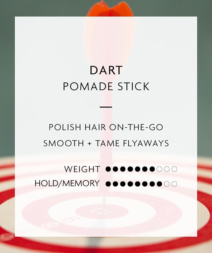 R+Co Dart Hair Wax Stick | Tame Flyaways, Sculpt & Polish | Long-Lasting Texture | Vegan + No Parabens